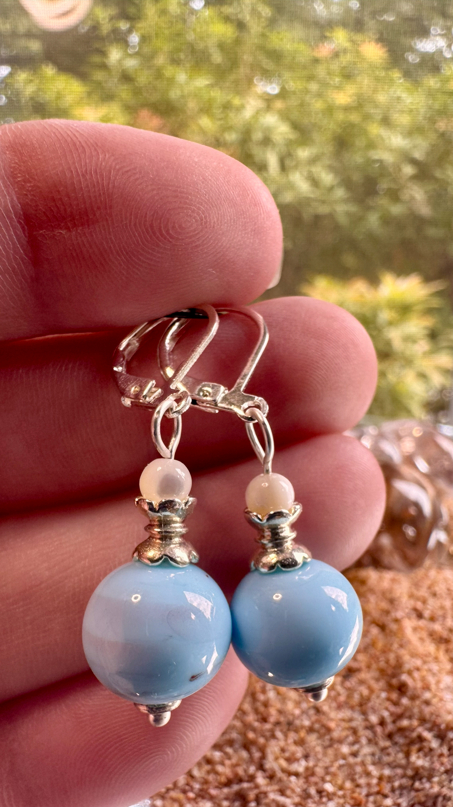 Blue Sky Sunday Brunch Earrings