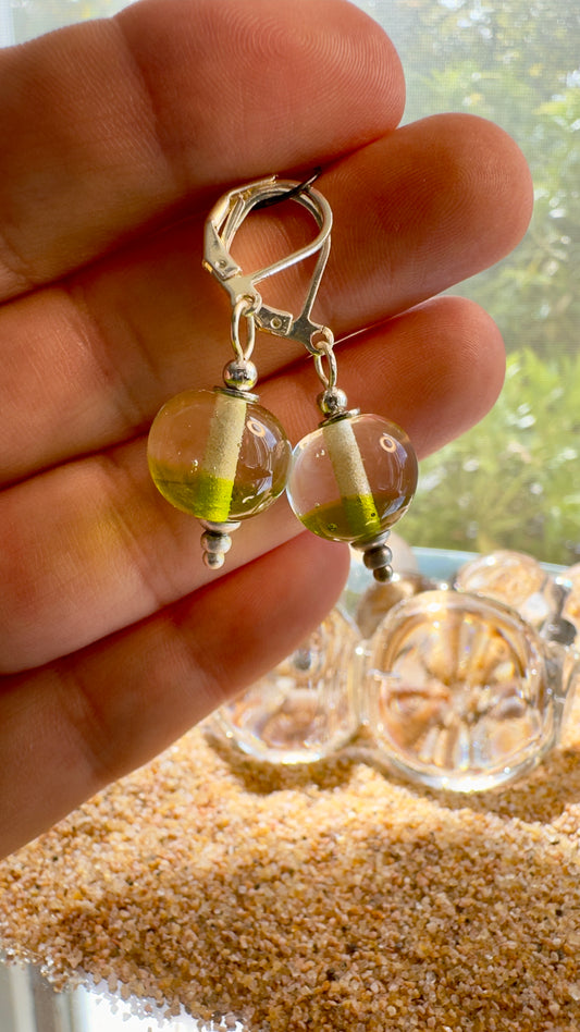 Honey Dew Light Earrings