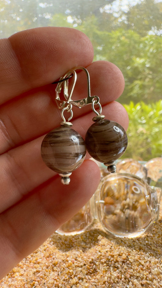 Purple Storm Earrings