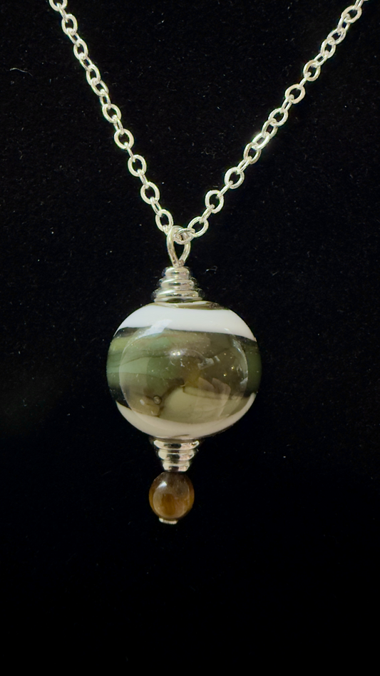 Tiny Pluto Necklace