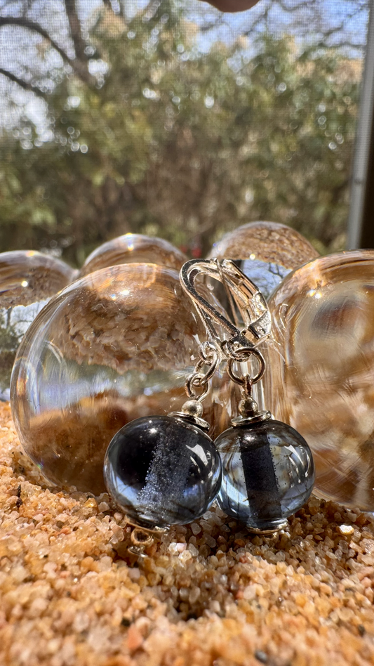 Blue Dewdrop Earrings