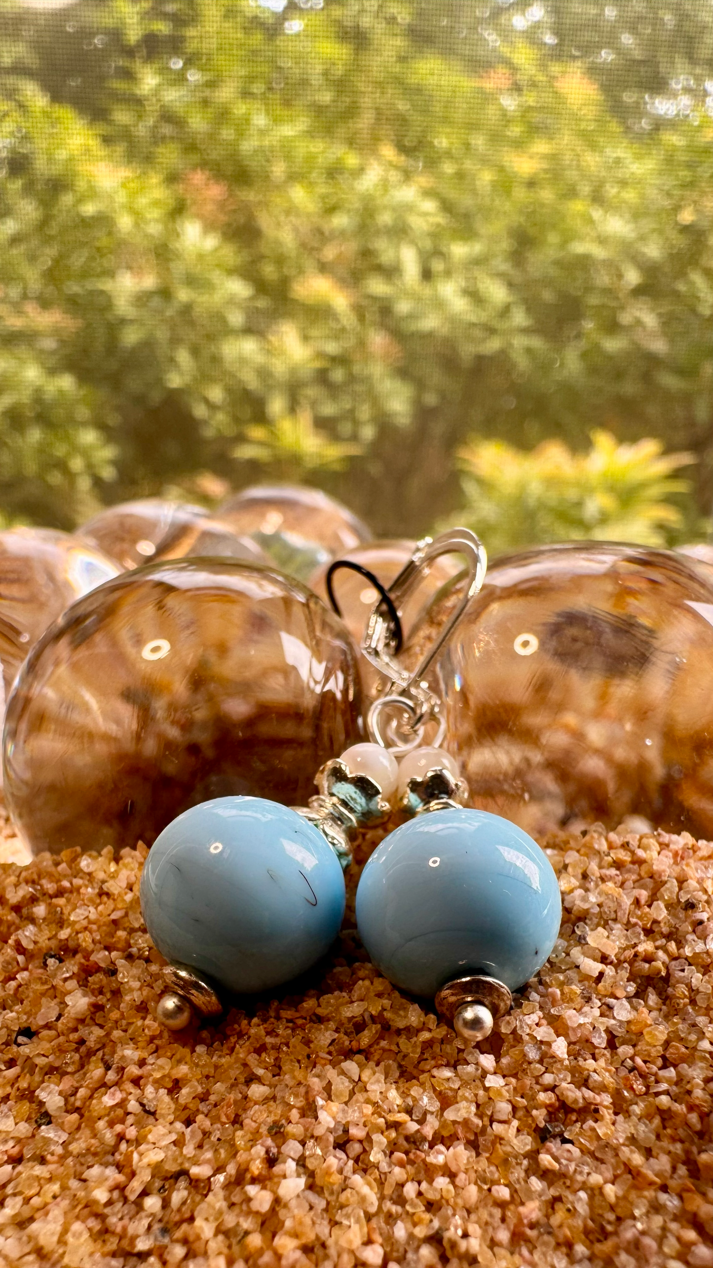 Blue Sky Sunday Brunch Earrings