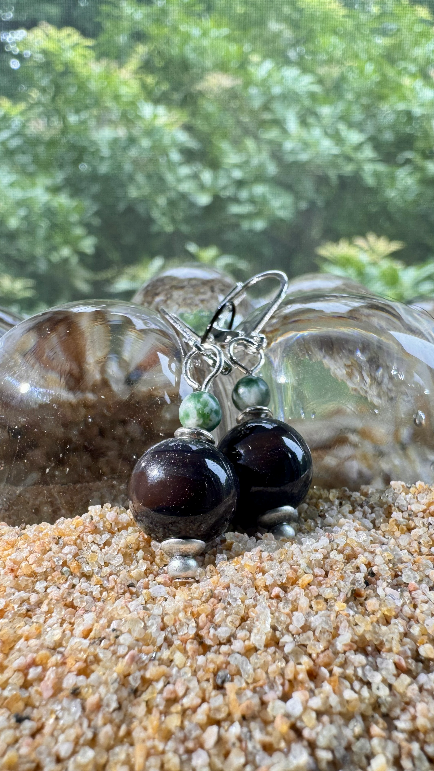 Dark Planet Earrings