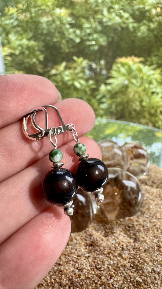 Dark Planet Earrings