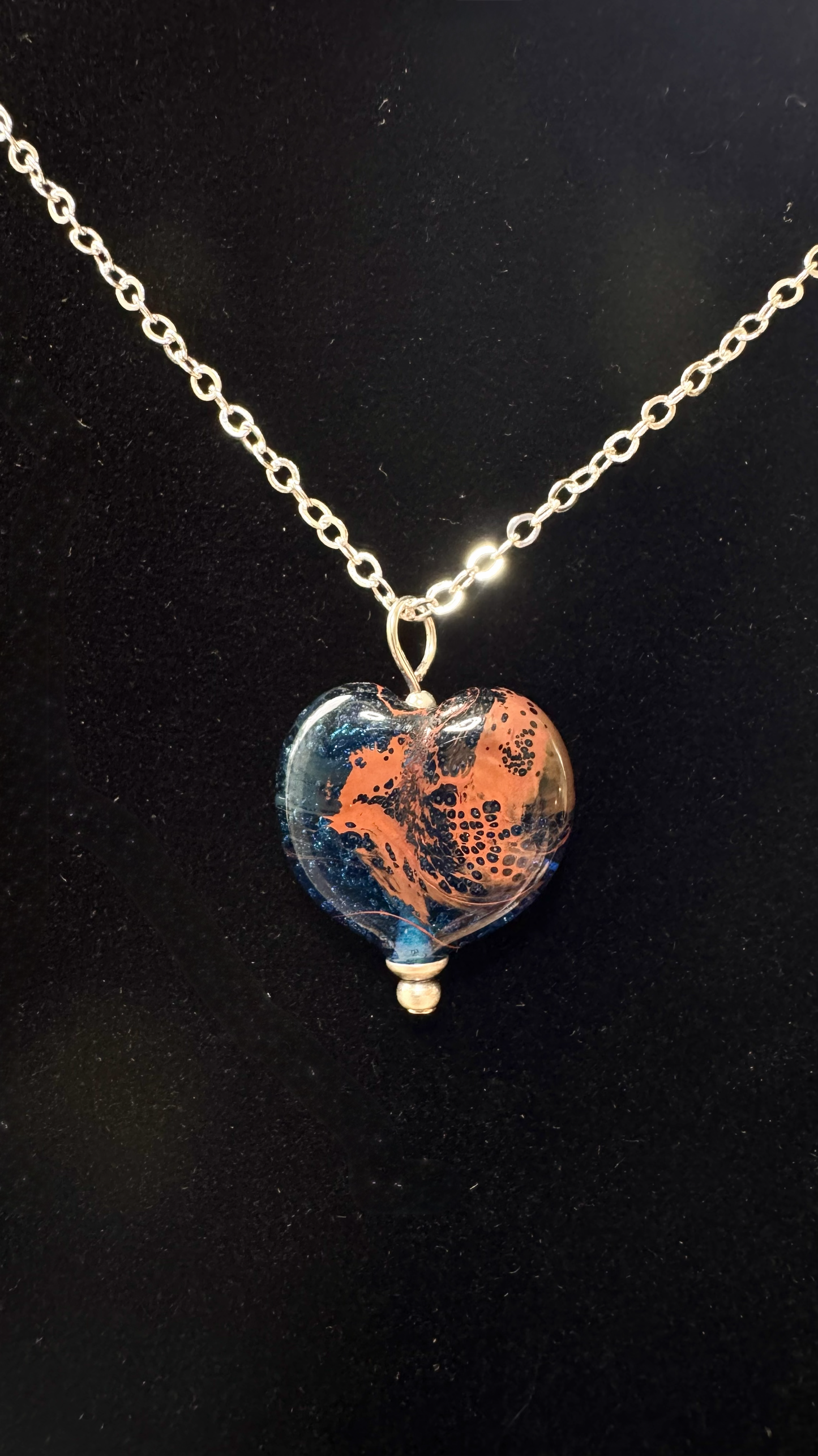 Dragons Blood Heart Necklace