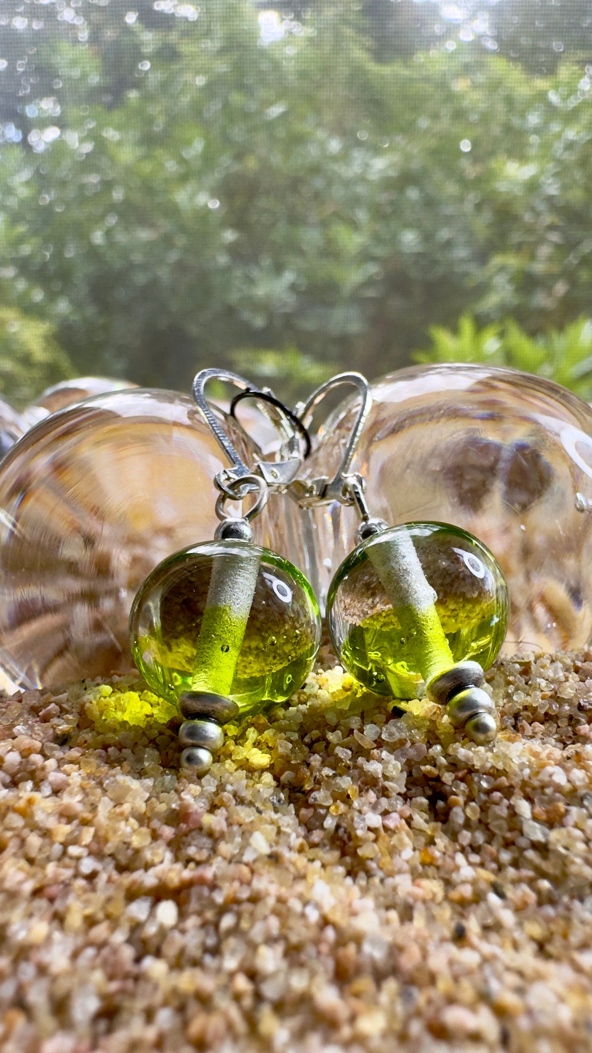 Honey Dew Light Earrings