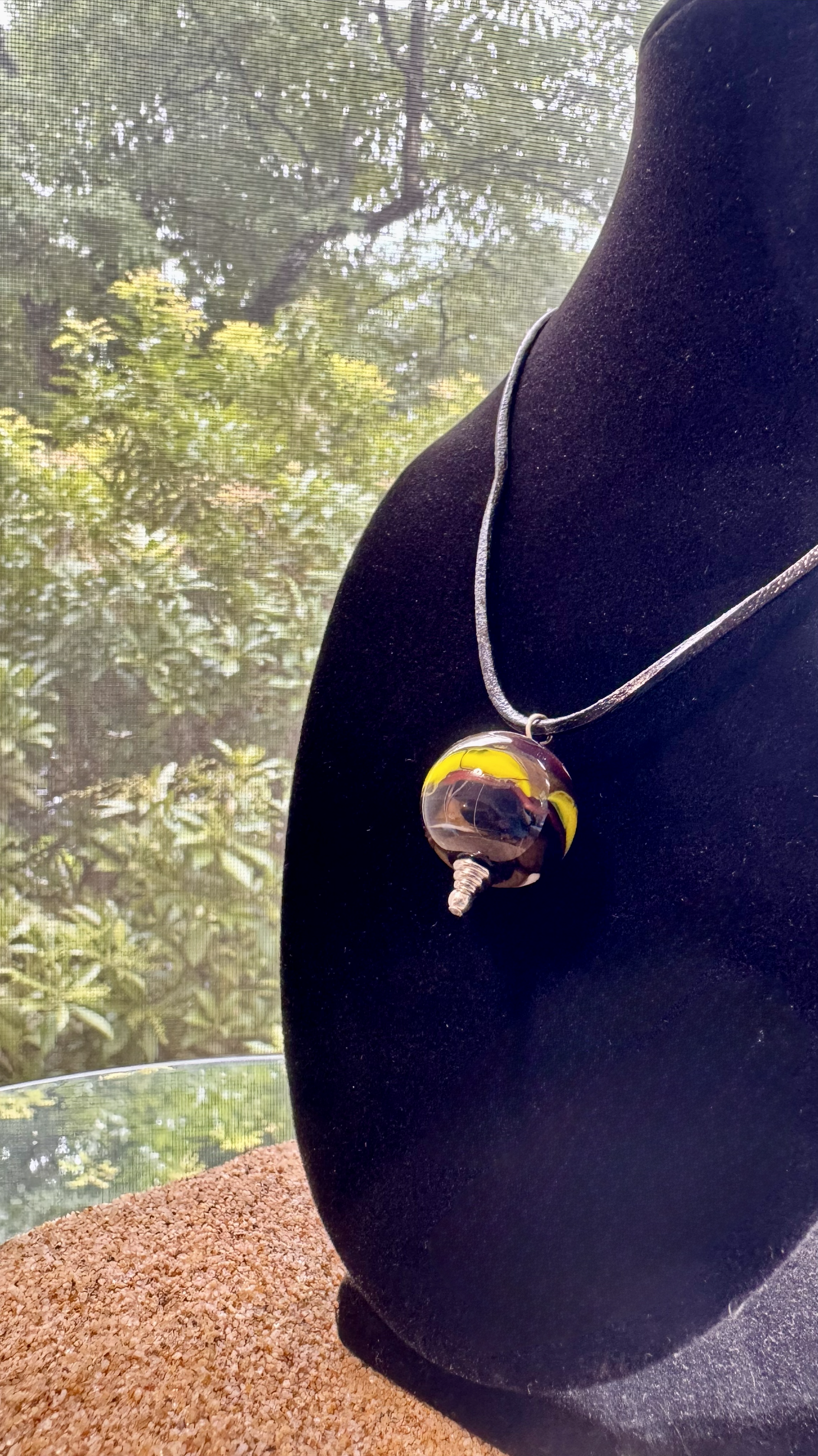 Mens Planet Necklace