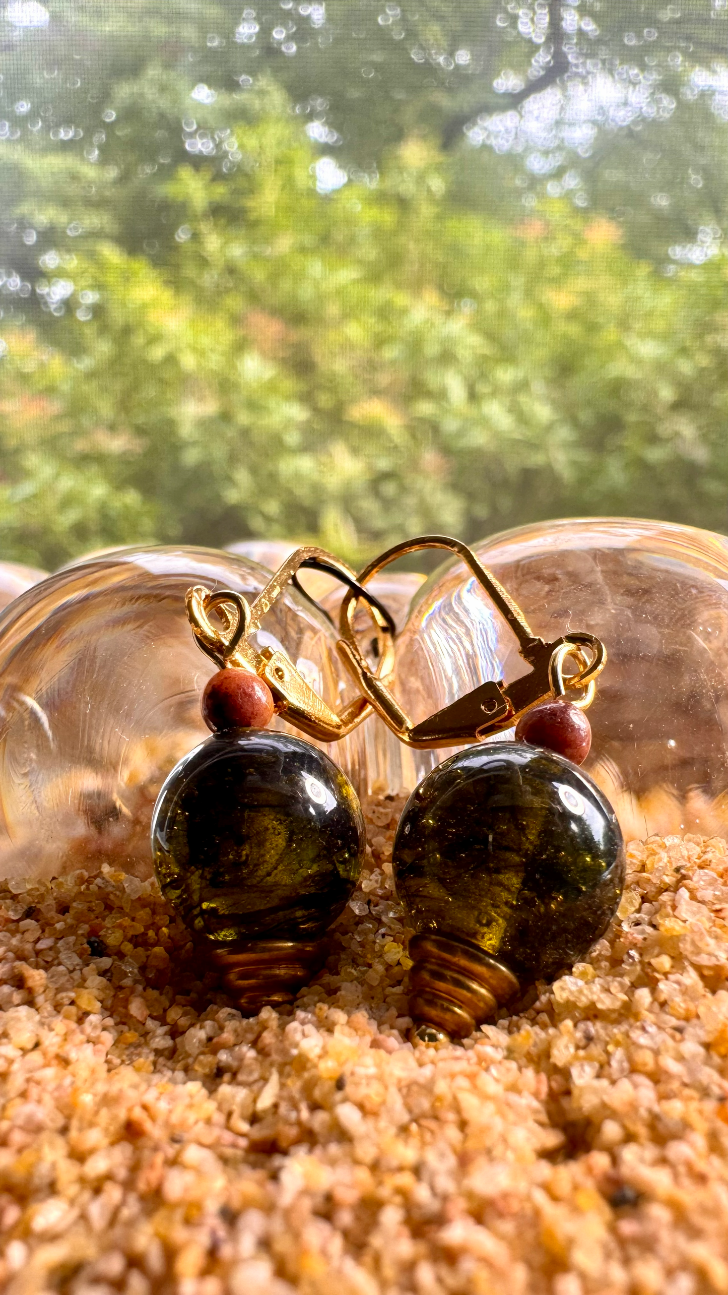 Mossy Treasure Earrings