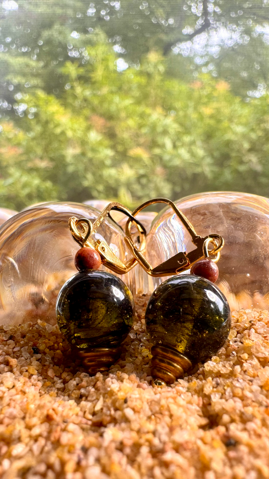 Mossy Treasure Earrings
