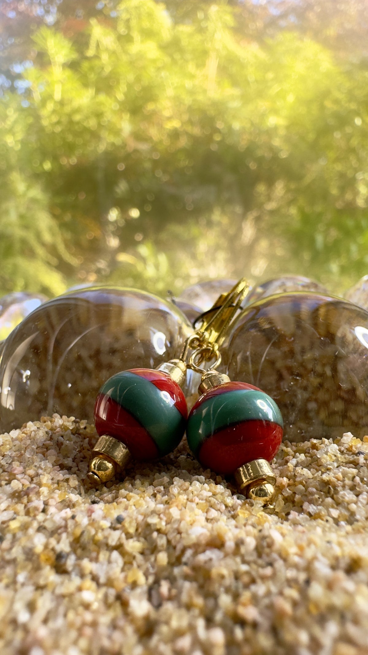 Mountain Magic Gold Earrings