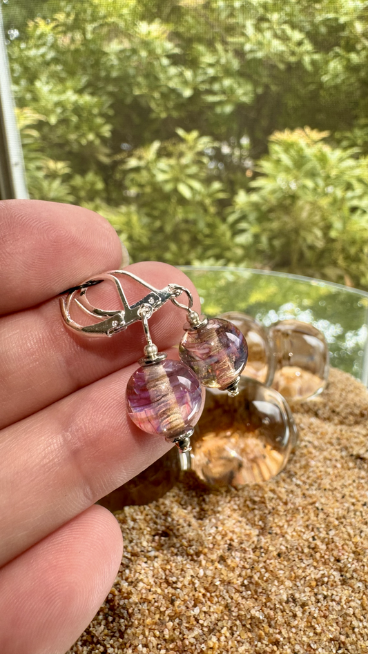 Pink Sky Earrings