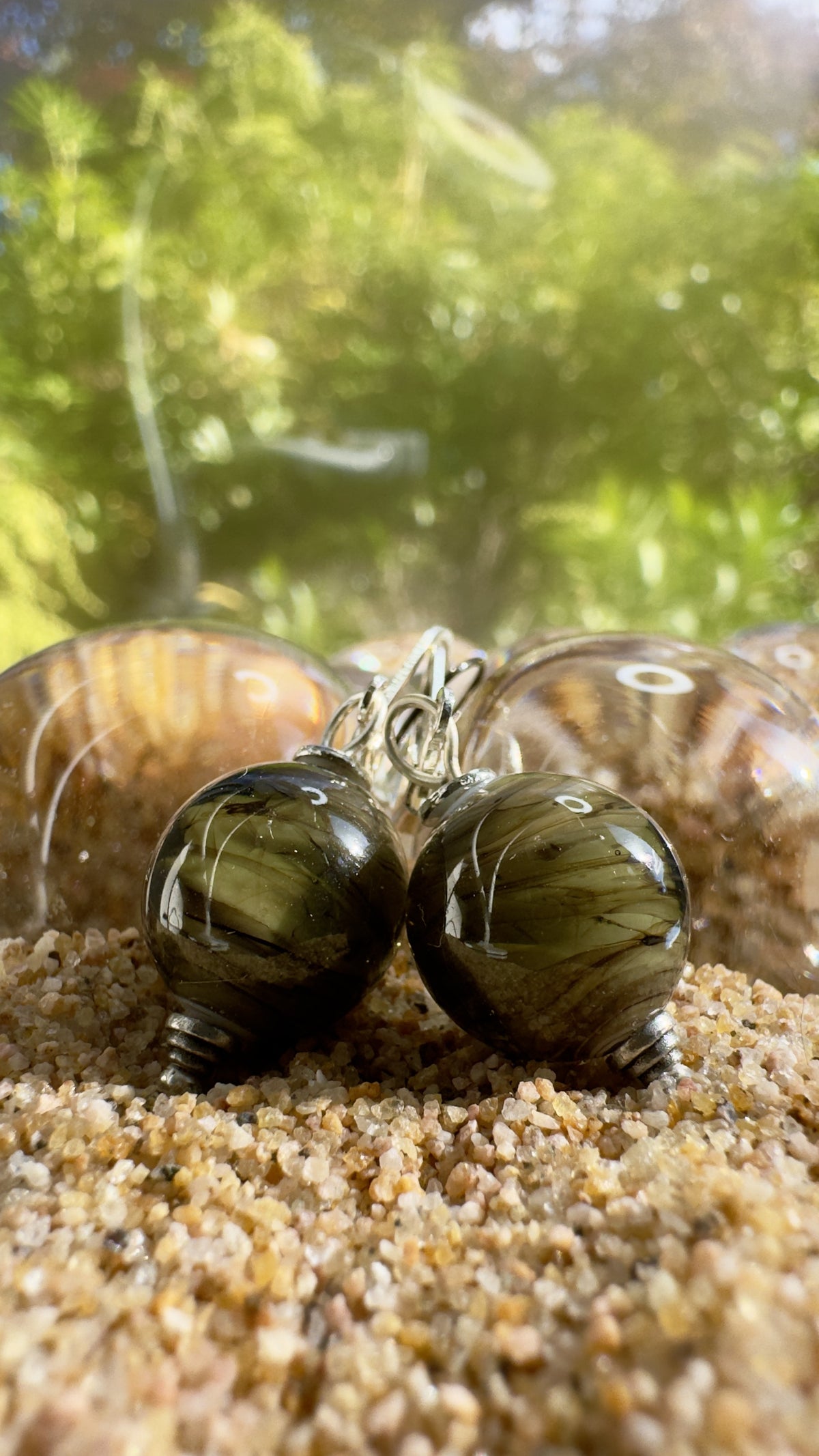 Stormy Night Earrings