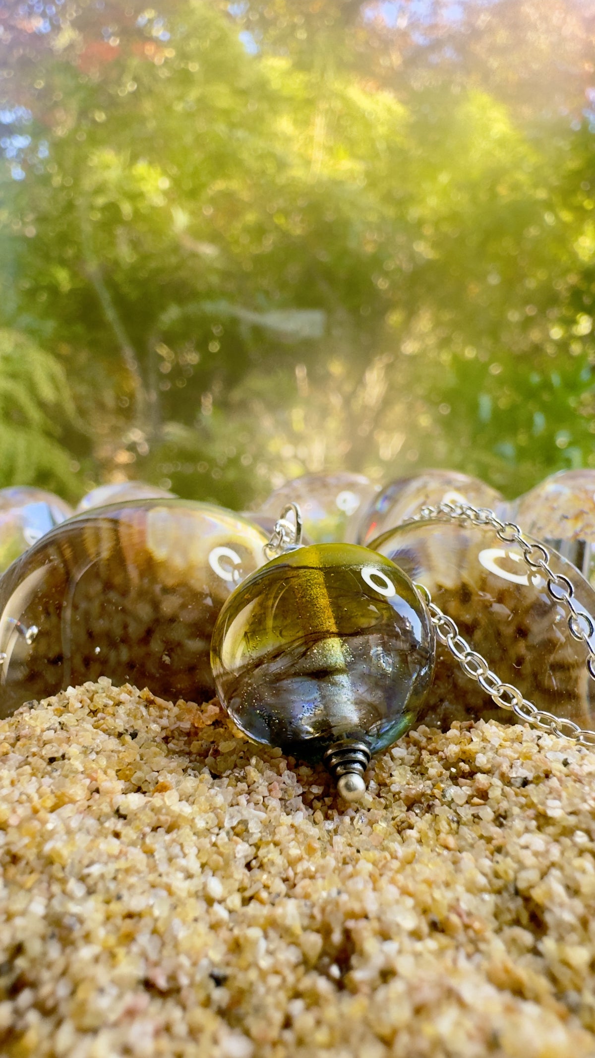 Sunset Dome Necklace