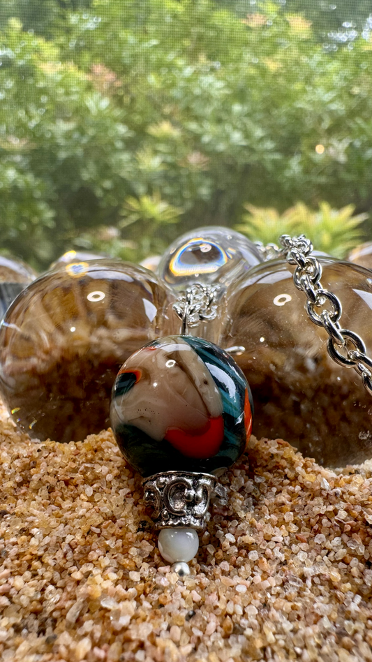 Swimming Coi Necklace