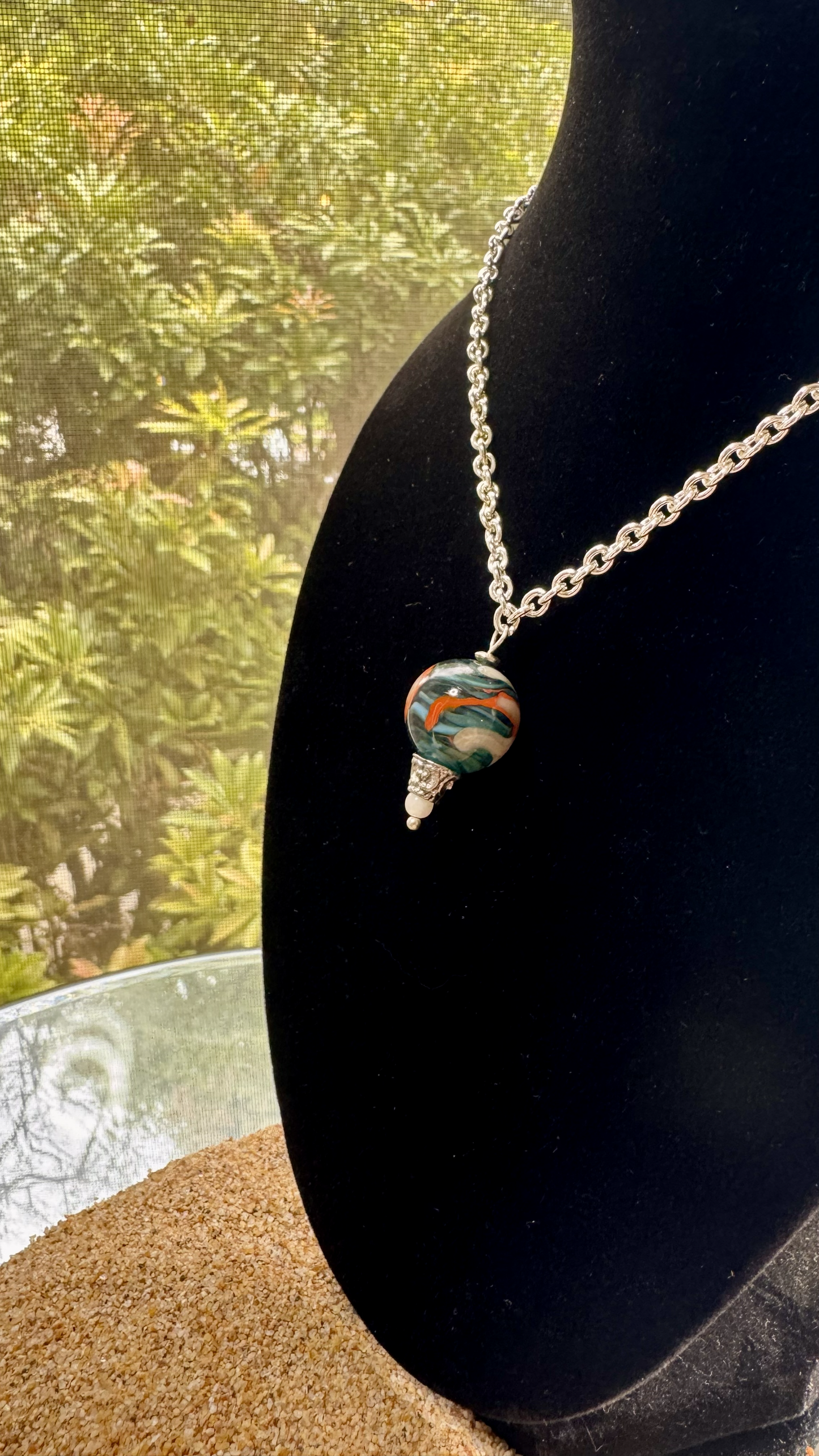 Swimming Coi Necklace
