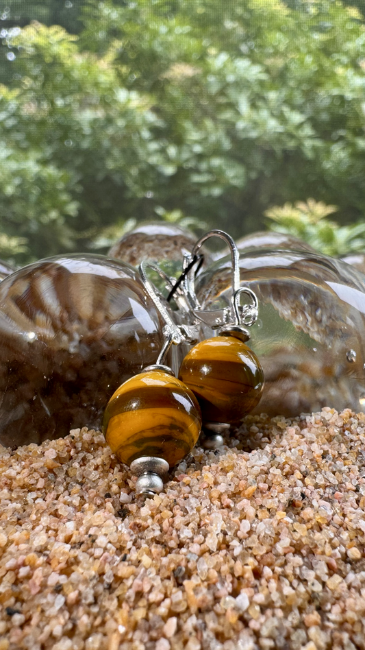 Tiger Honey Earrings