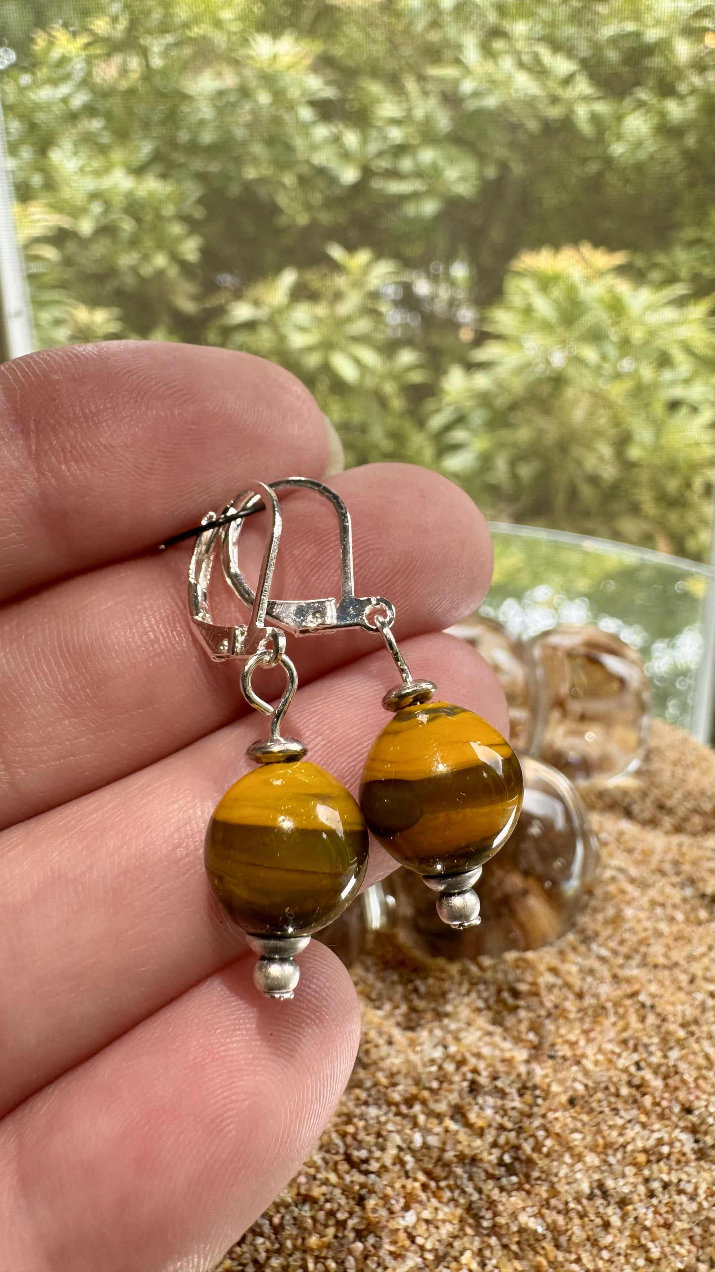 Tiger Honey Earrings