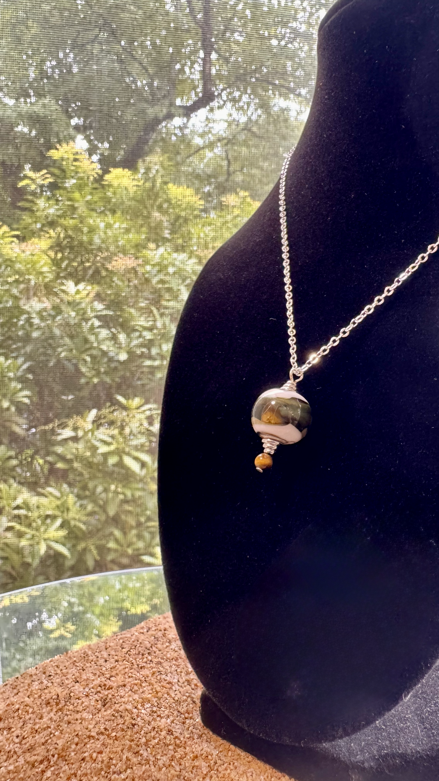 Tiny Pluto Necklace