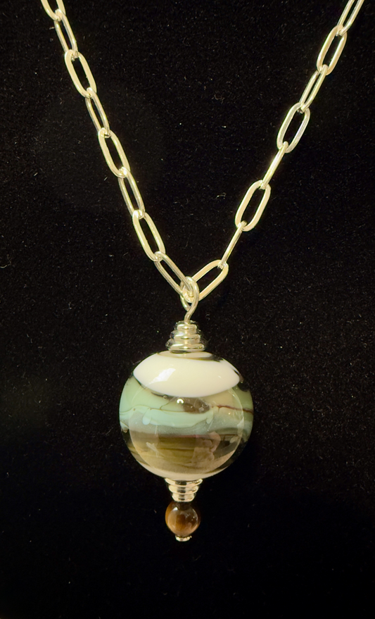 Tiny Pluto Necklace