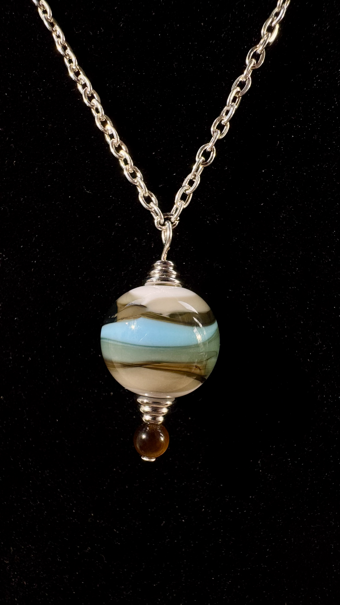 Tiny Pluto Necklace
